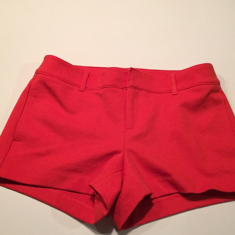 70’s style cut coral shorts